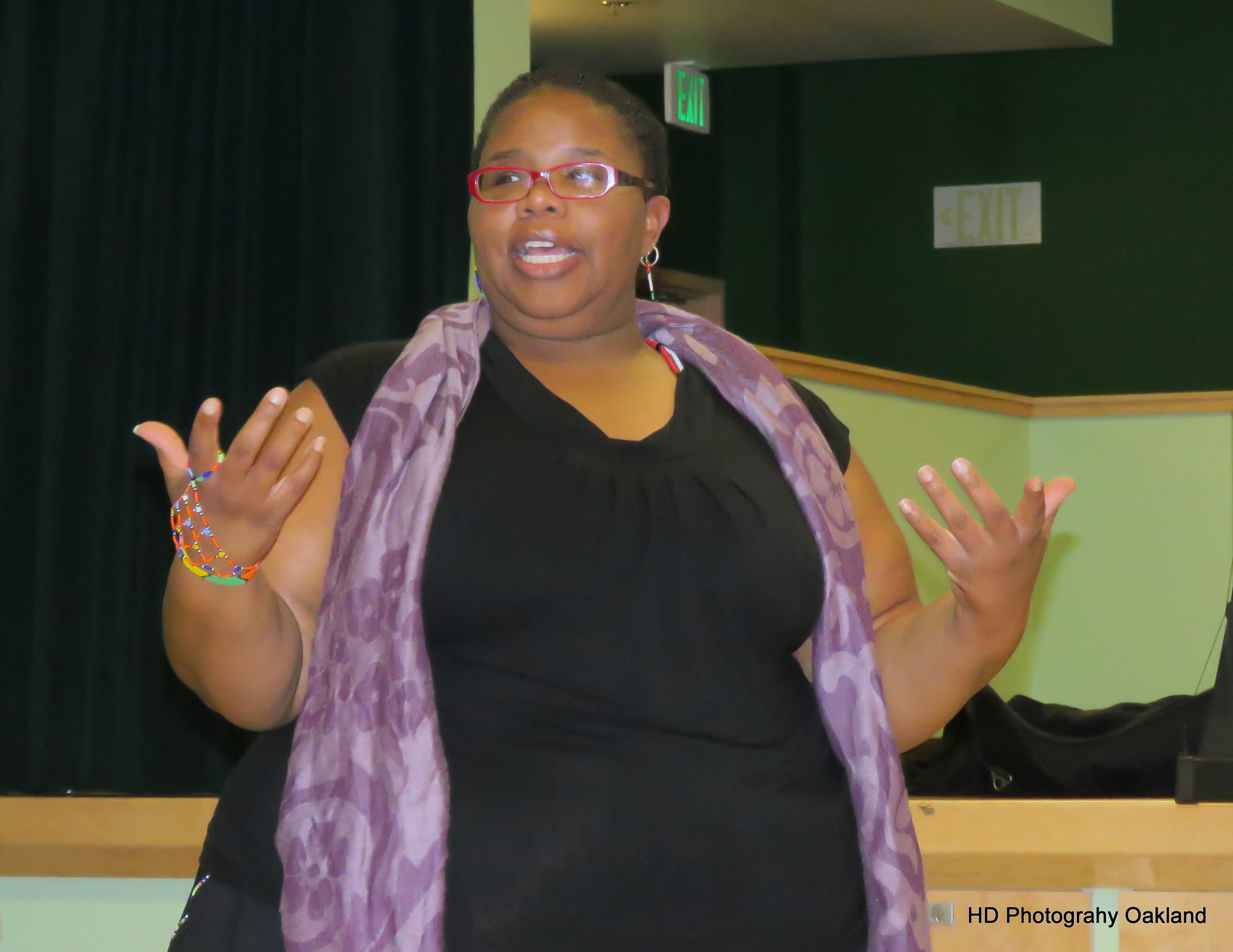 Lead Organizer Kharyshi Wiginton