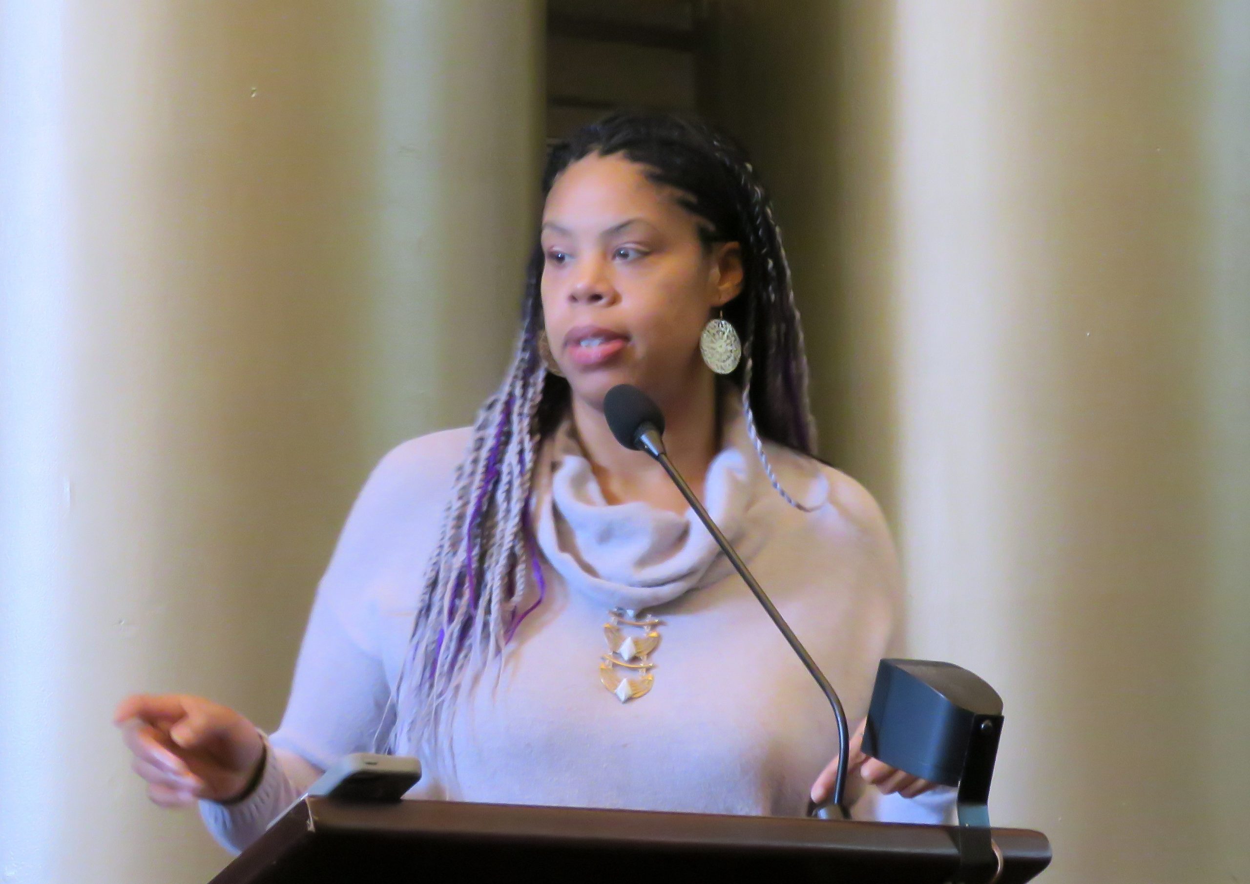 Ericka Joy Baker spoke on diversity in Tech.