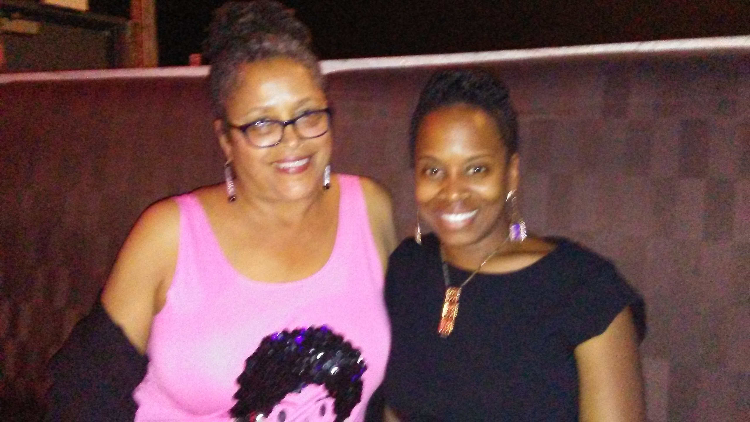 Nehanda Imara, left, and Carroll Fife