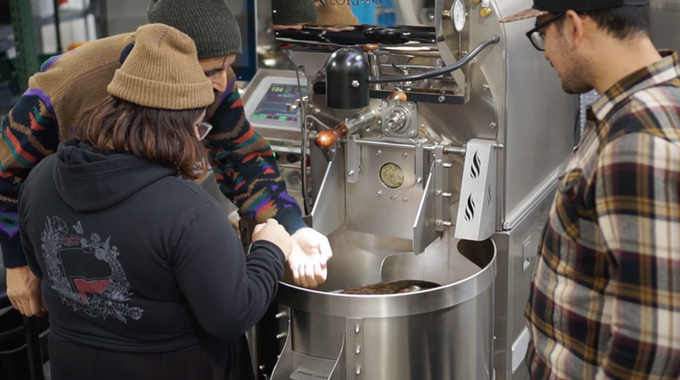 Hasta Muerte Coffee founders Matt, Kari, and Loren. Photo Source: Hasta Muerte Coffee Kickstarter
