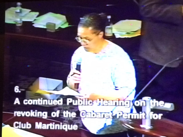 Martinique hearing Cathy Ann