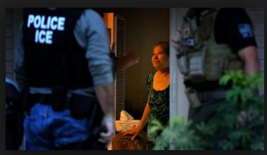 ICE raid on a home KTLA