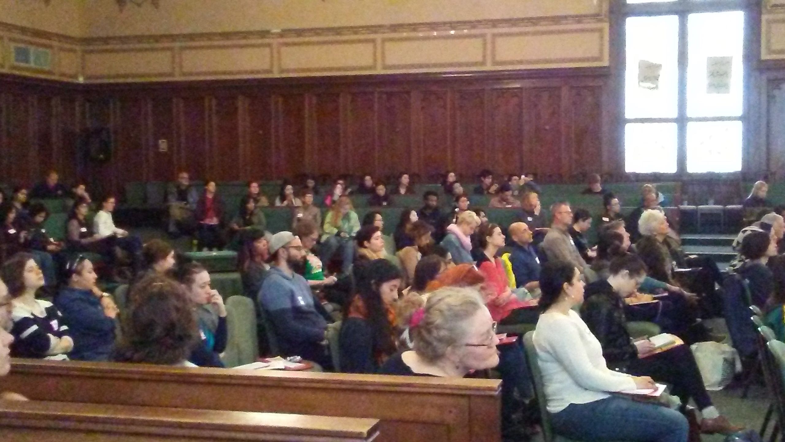 Sitting Attendees Sanc educ 2017.2.18