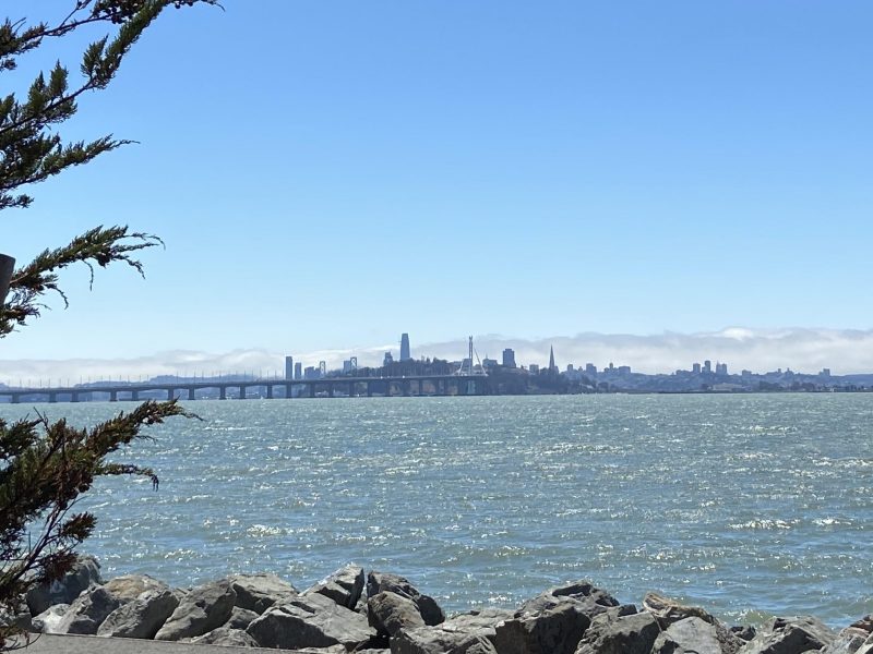 An image of the Bay Bridge.