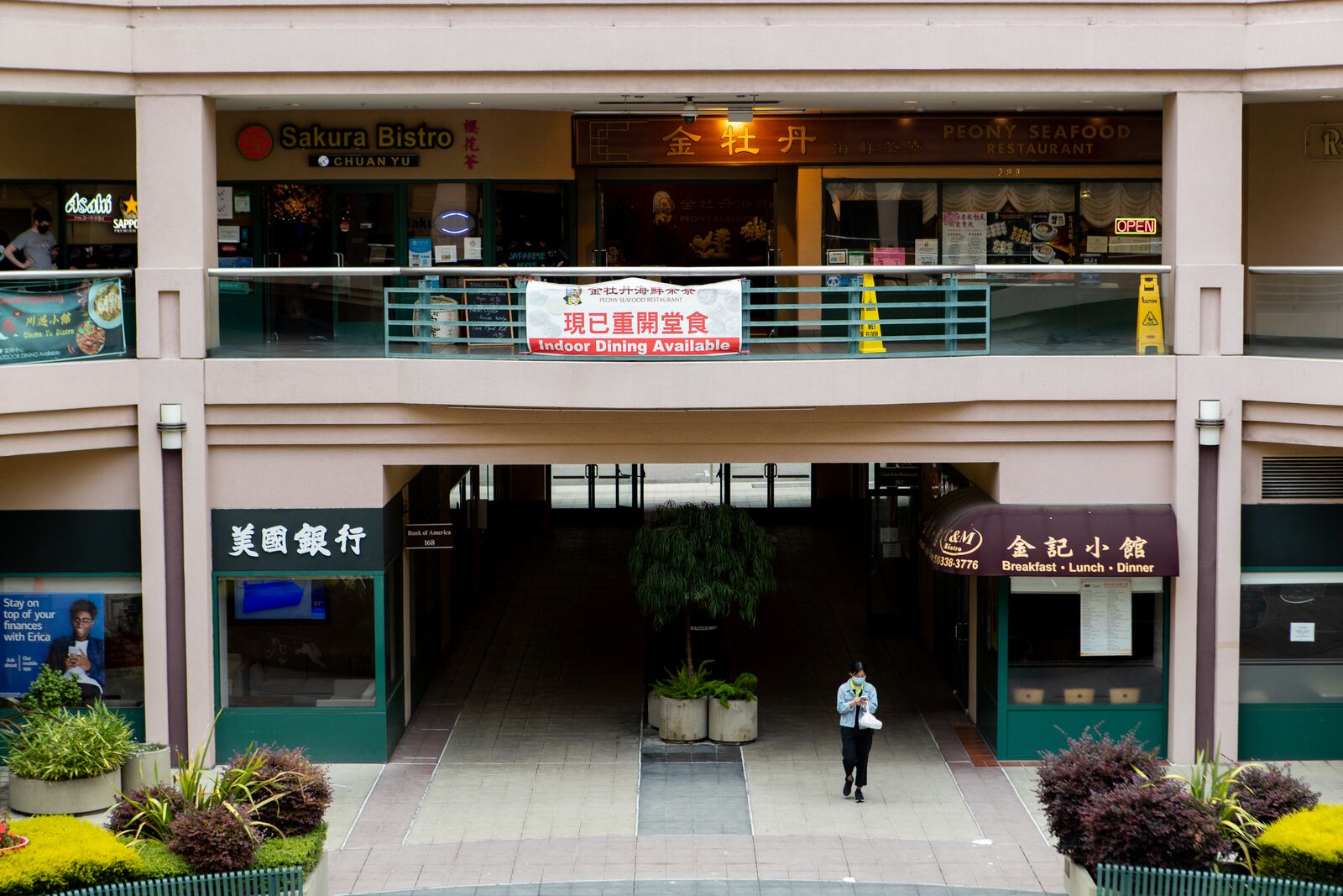 The Pacific Renaissance Plaza in Oakland Chinatown on June 9, 2024. Credit: Amaya Edwards